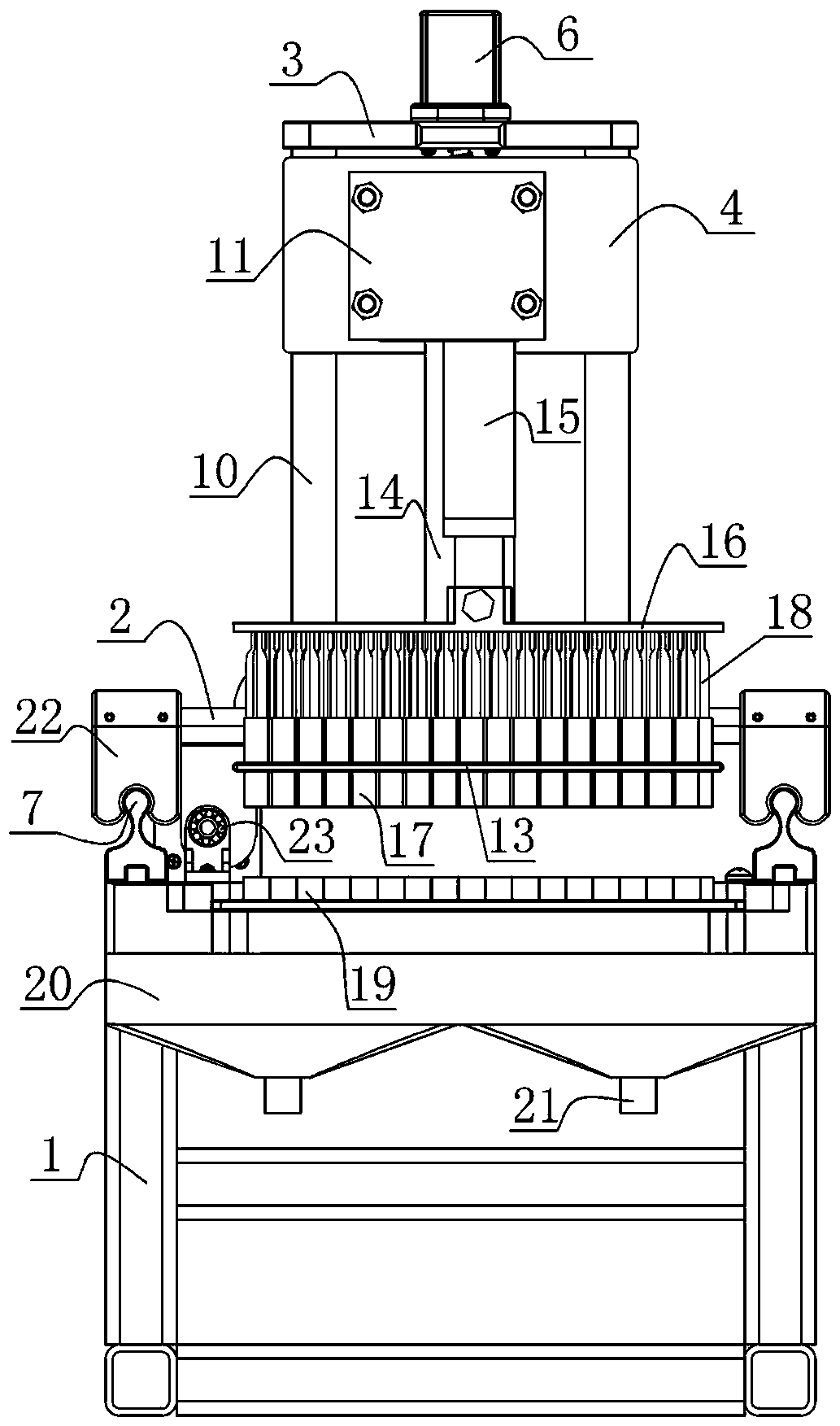 Royal jelly automatic collection device