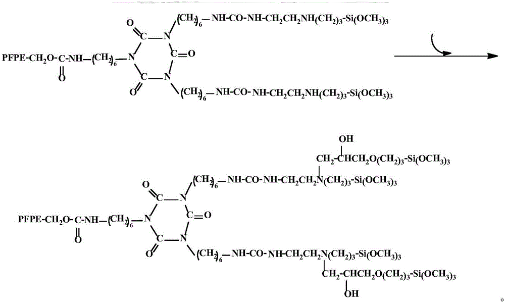 Novel perfluoropolyether alkoxy silane compound and synthesis method thereof