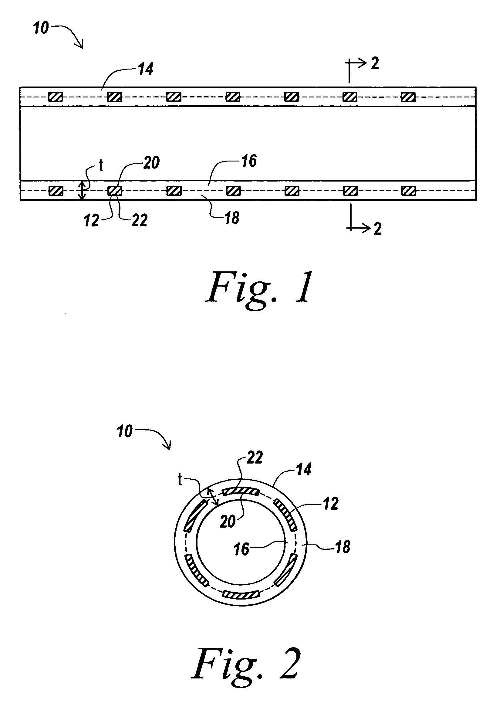 Covered stent and method of covering a stent