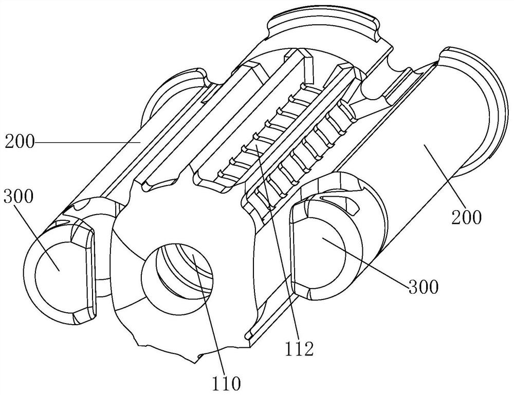 Sacroiliac joint fusion cage, holding device thereof and implantation channel setting tool of sacroiliac joint fusion cage