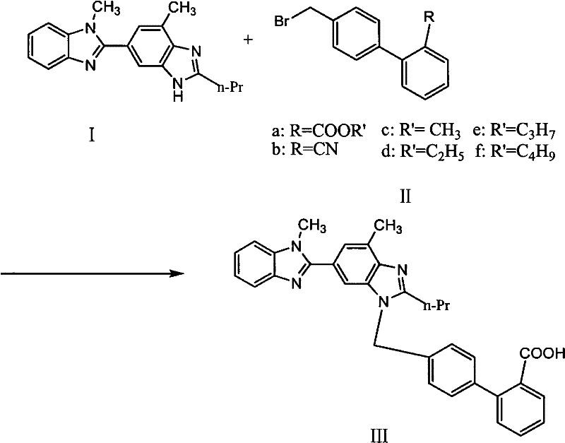 New process for preparing telmisartan