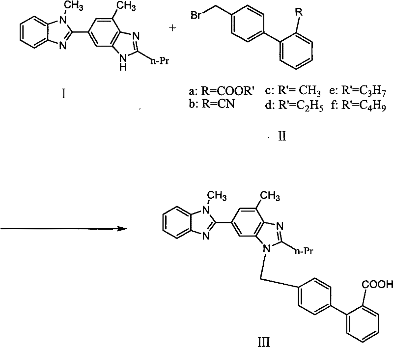 New process for preparing telmisartan