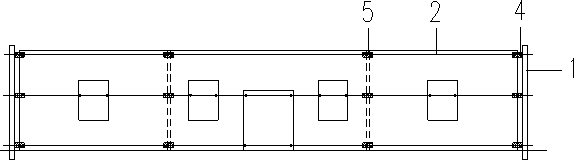 Wall reinforcing structure and method for improving integrality of historic buildings