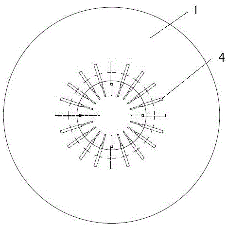 Clamping device for extrusion honing of drill bits