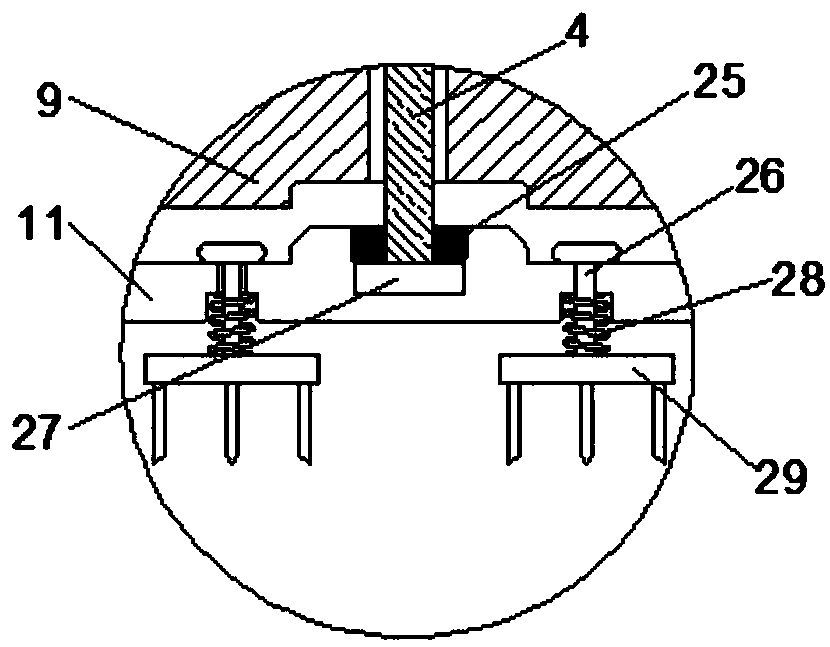 Automatic fruit stoning device