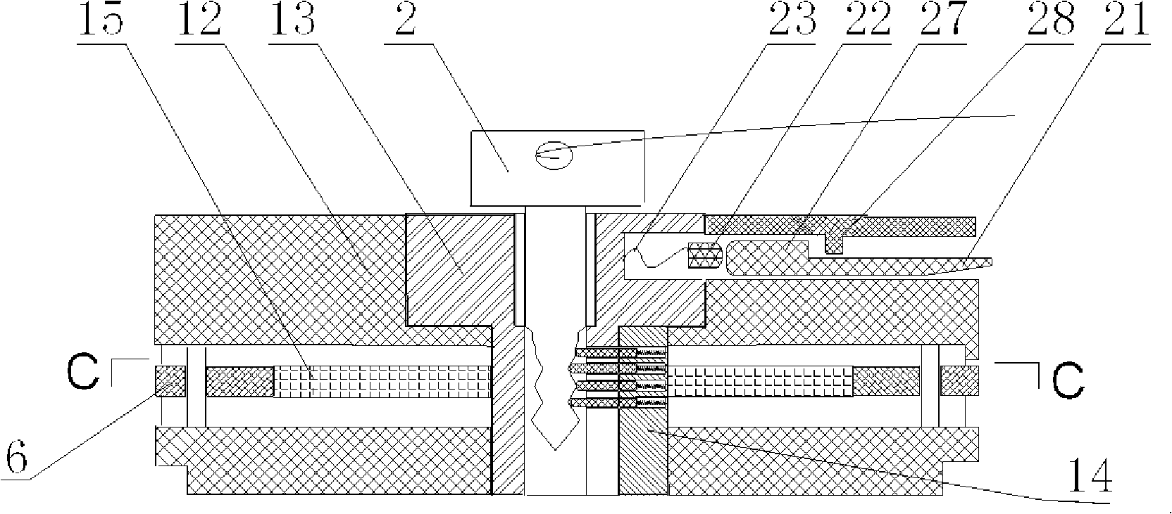 Transmitter with restriction rope and method thereof