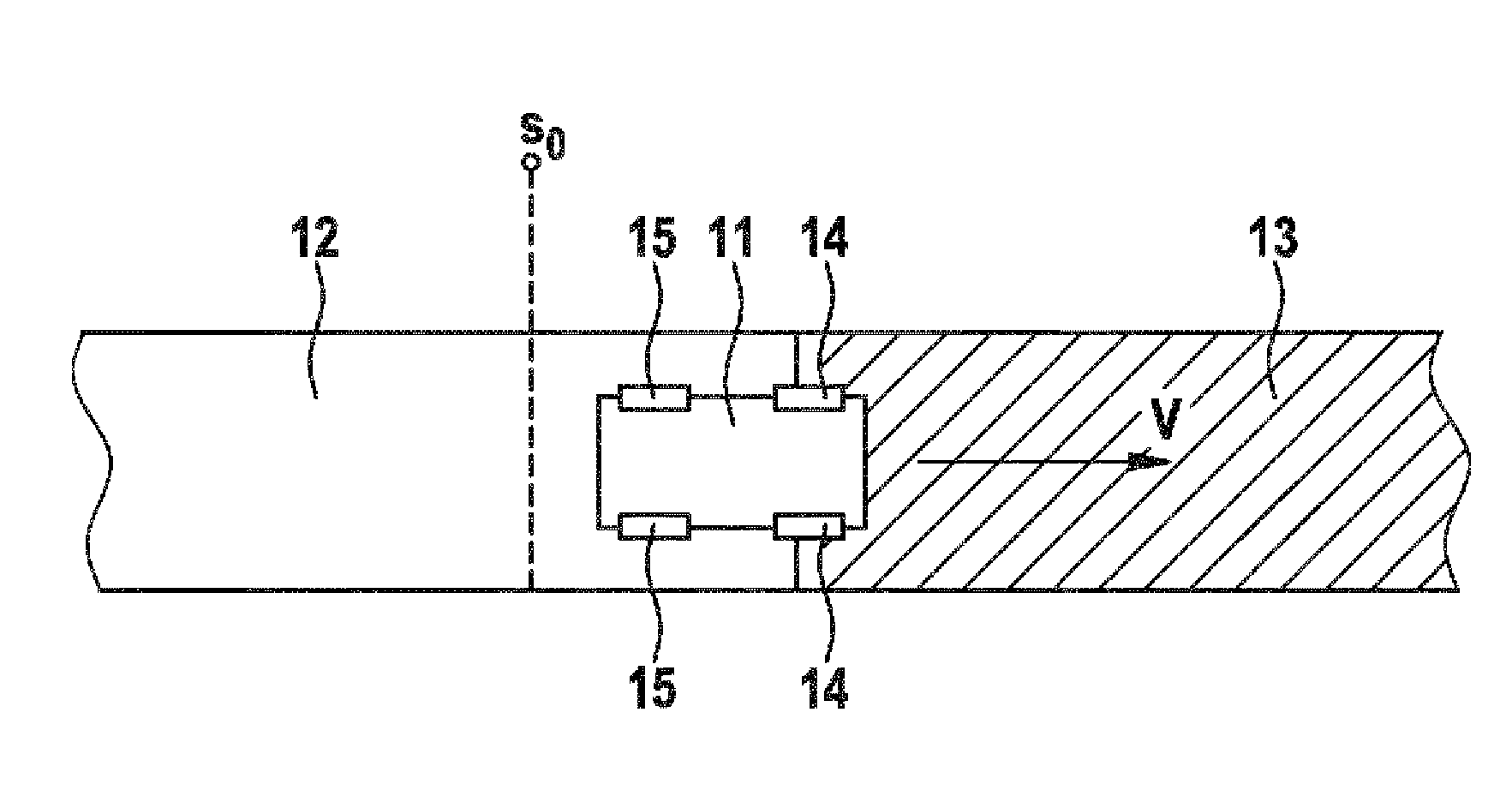 Braking system and method for braking a vehicle in the event of abrupt changes of the friction coefficient