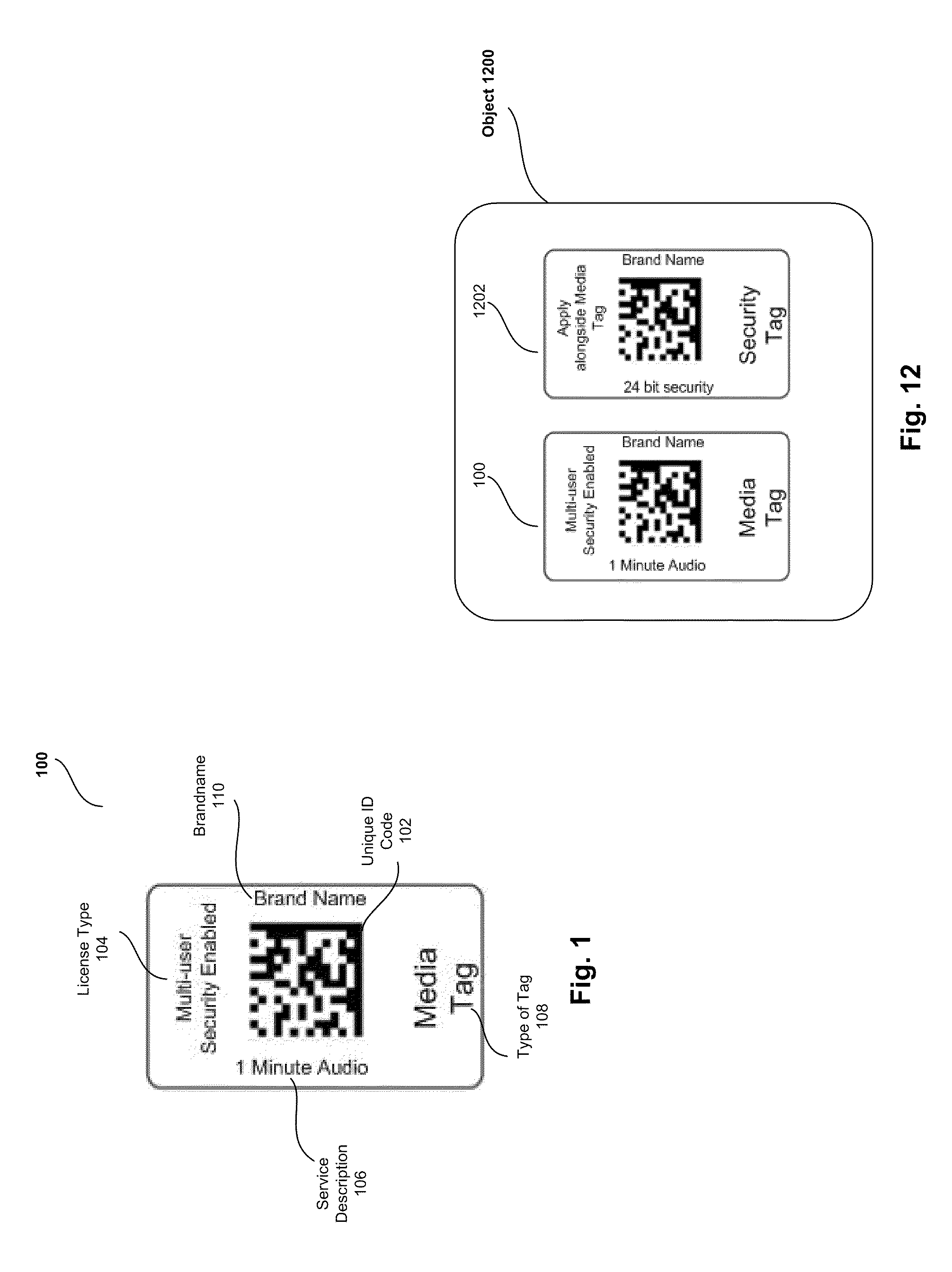 System and Method for Multimedia Storing and Retrieval Using Low-Cost Tags as Virtual Storage Mediums