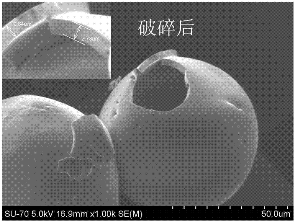 Epoxy microcapsule and preparation method thereof