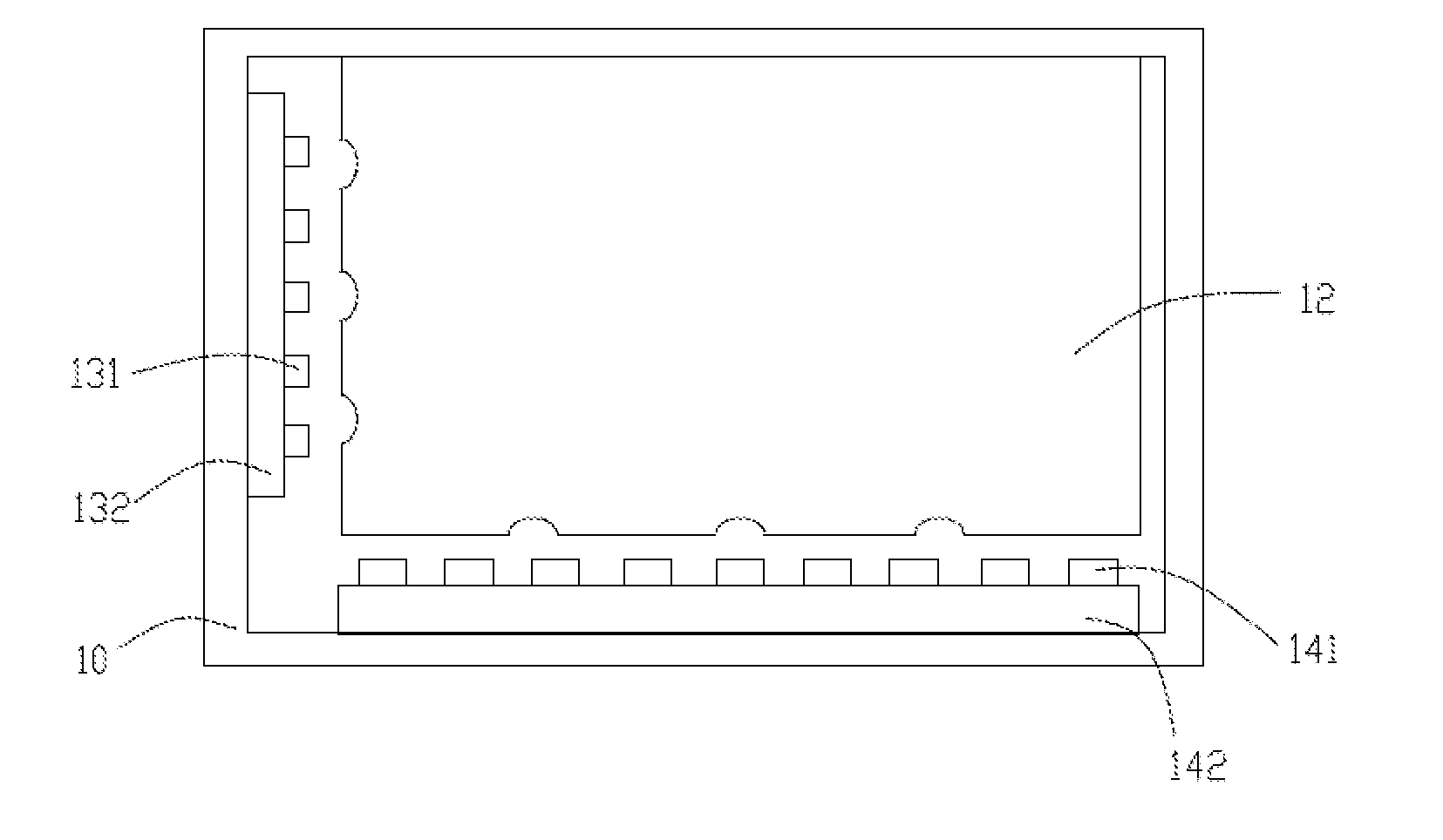 Laser backlight lamp assembly, backlight module and display device