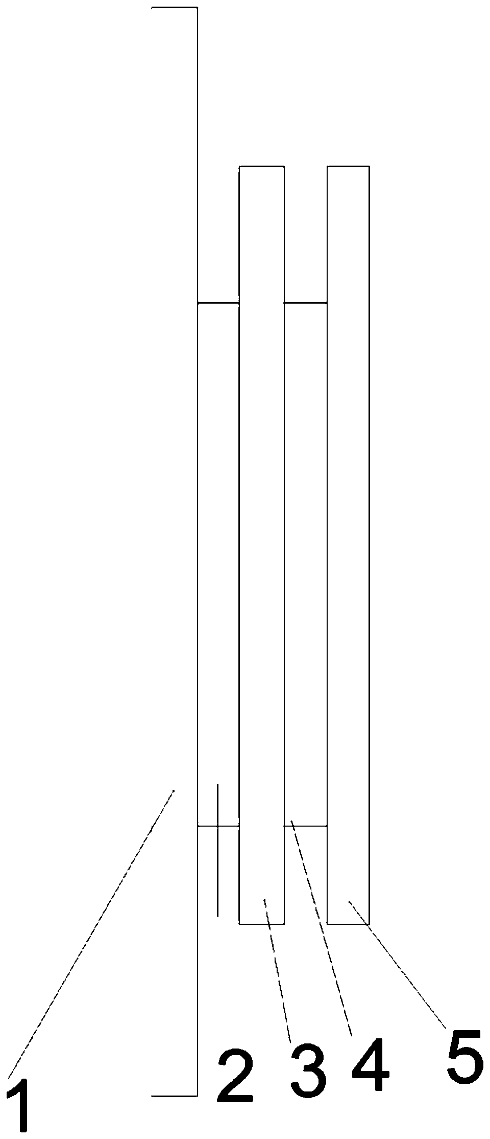 Power plant equipment noctilucent signboard containing two-dimensional code and preparation method