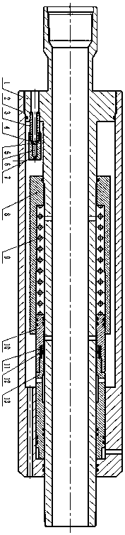 Pressure control valve for independent hydraulic control packer