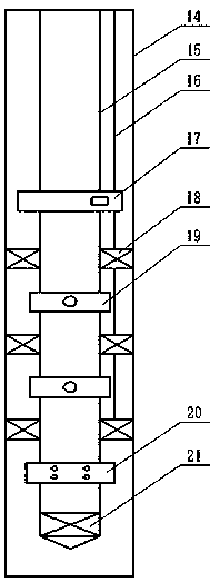 Pressure control valve for independent hydraulic control packer