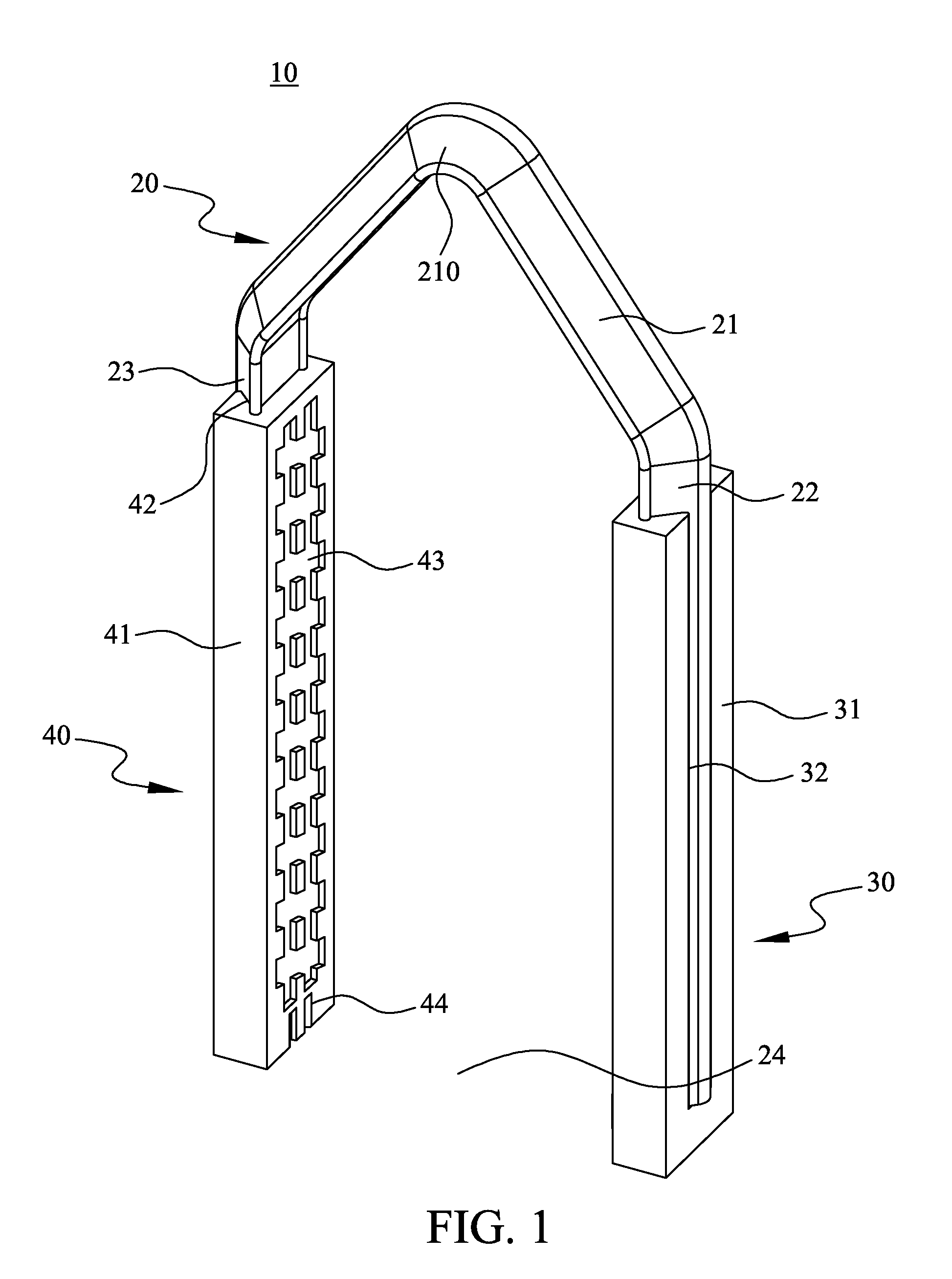 Vascular clamp structure