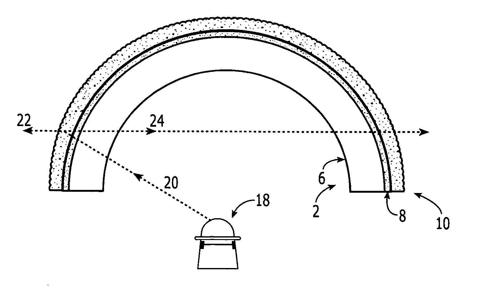 Contrast rear projection screen and method for manufacturing the same