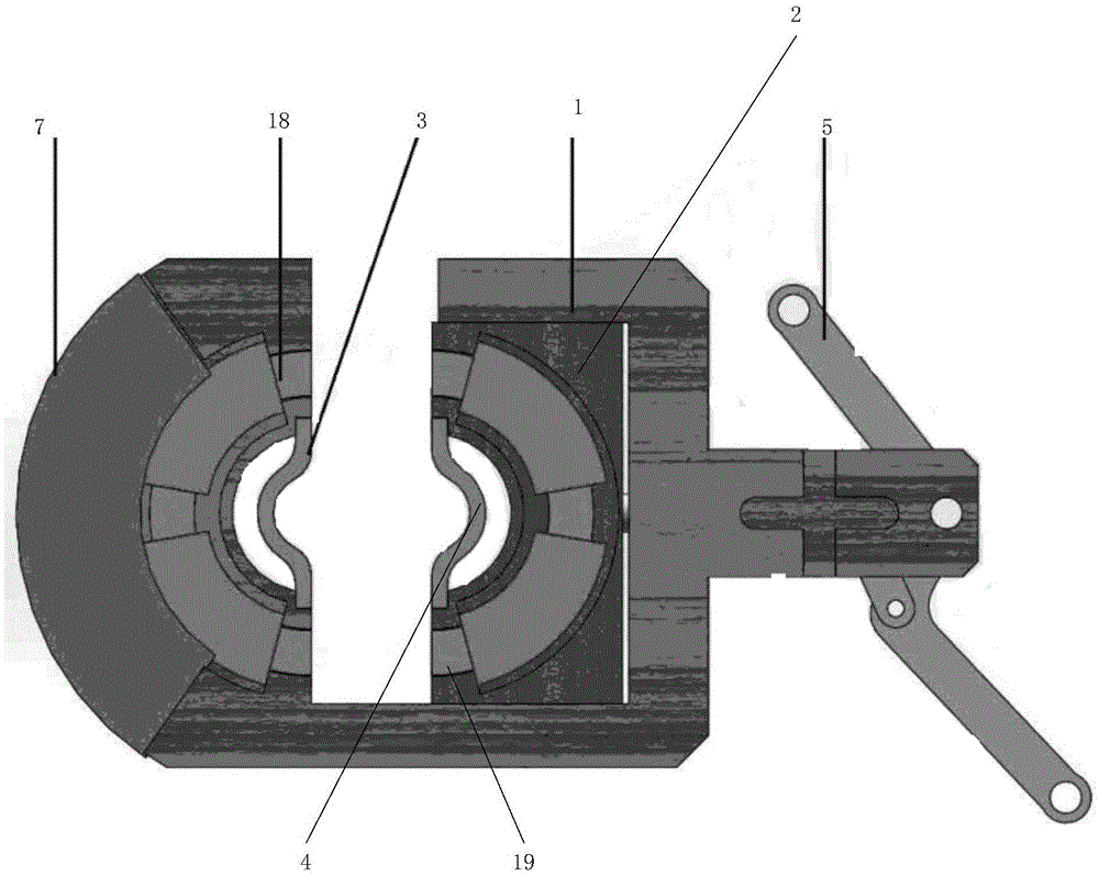 Voltage and current combined sensor and voltage and current detection system