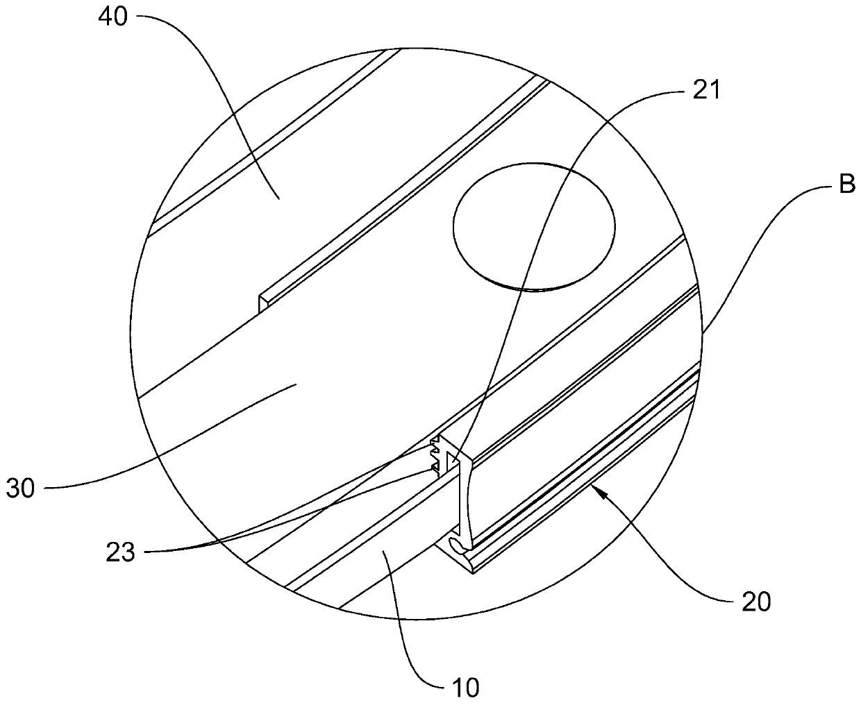 Flexible wall washing lamp