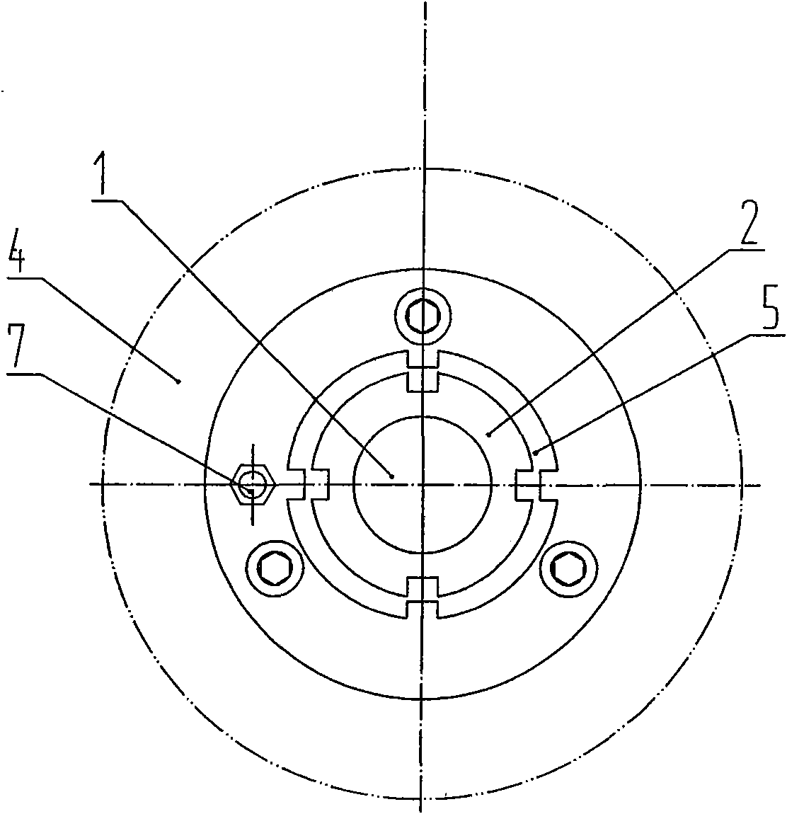 Guide column guiding mechanism capable of adjusting taper