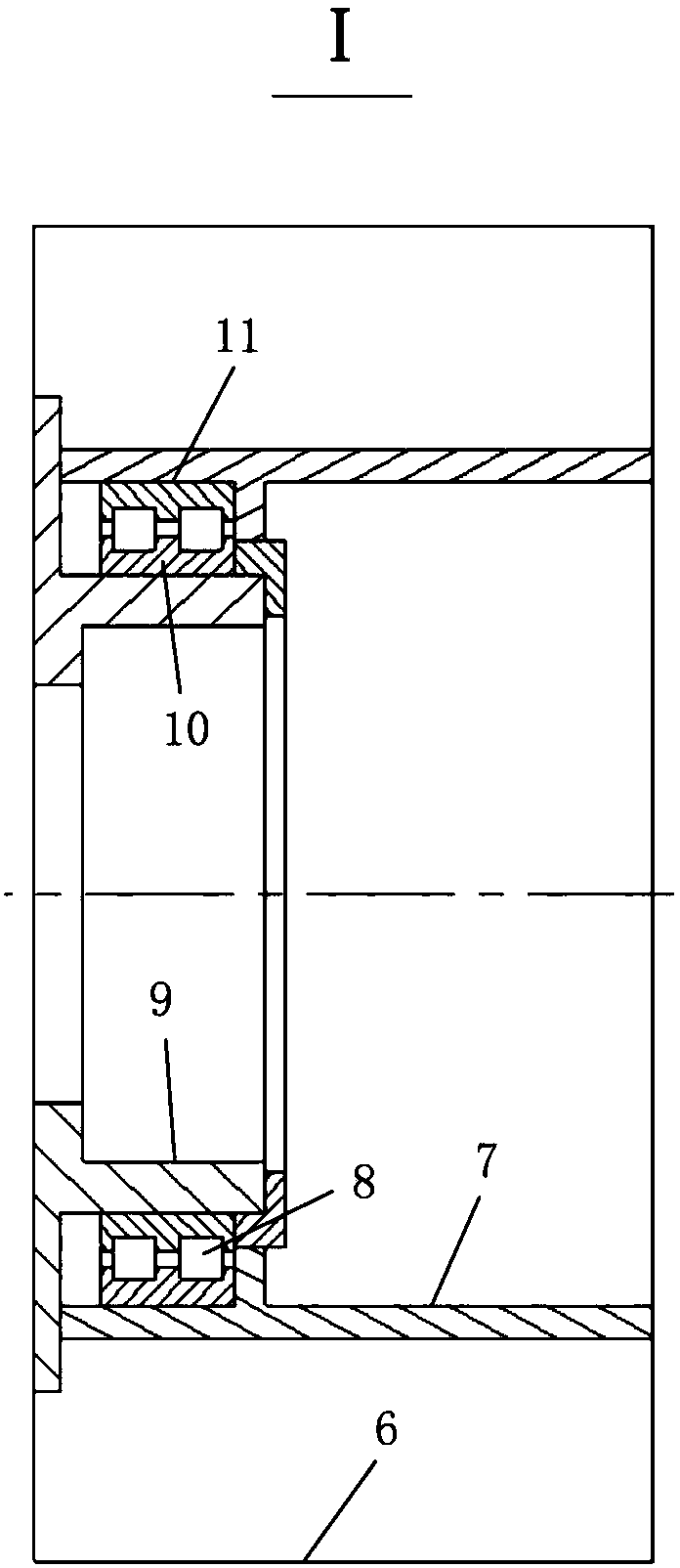 Cooling system for shaft system of wind driven generator and wind generating set