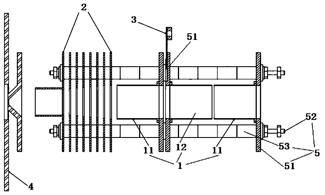 Ion lens system for adverse pressure gradient transmission