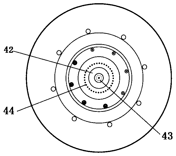 Ion lens system for adverse pressure gradient transmission