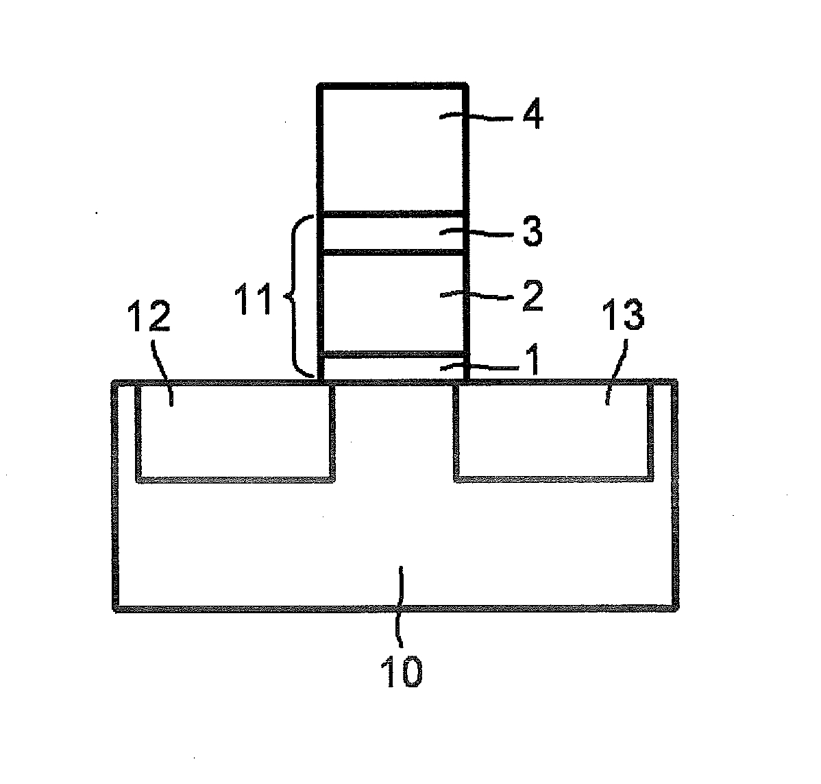 Semiconductor ferroelectric storage transistor and method for manufacturing same