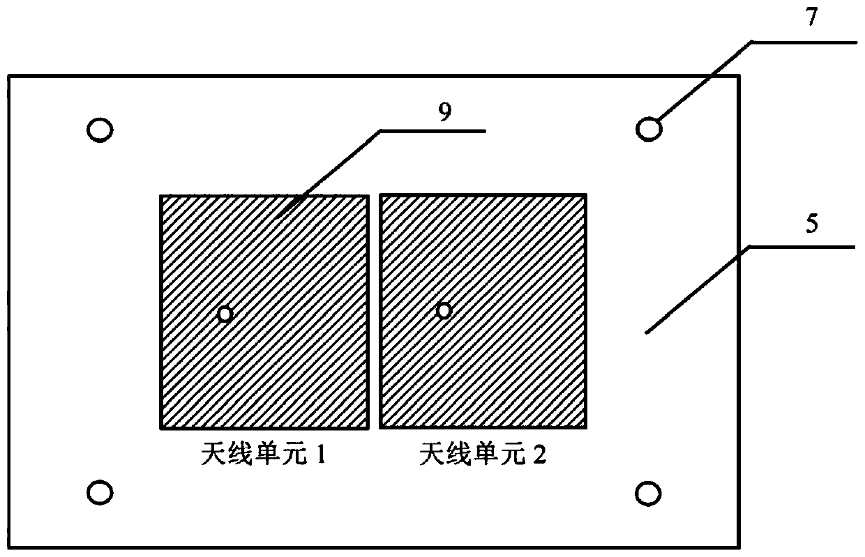 MIMO antenna array using electromagnetic meta-surface covering layer