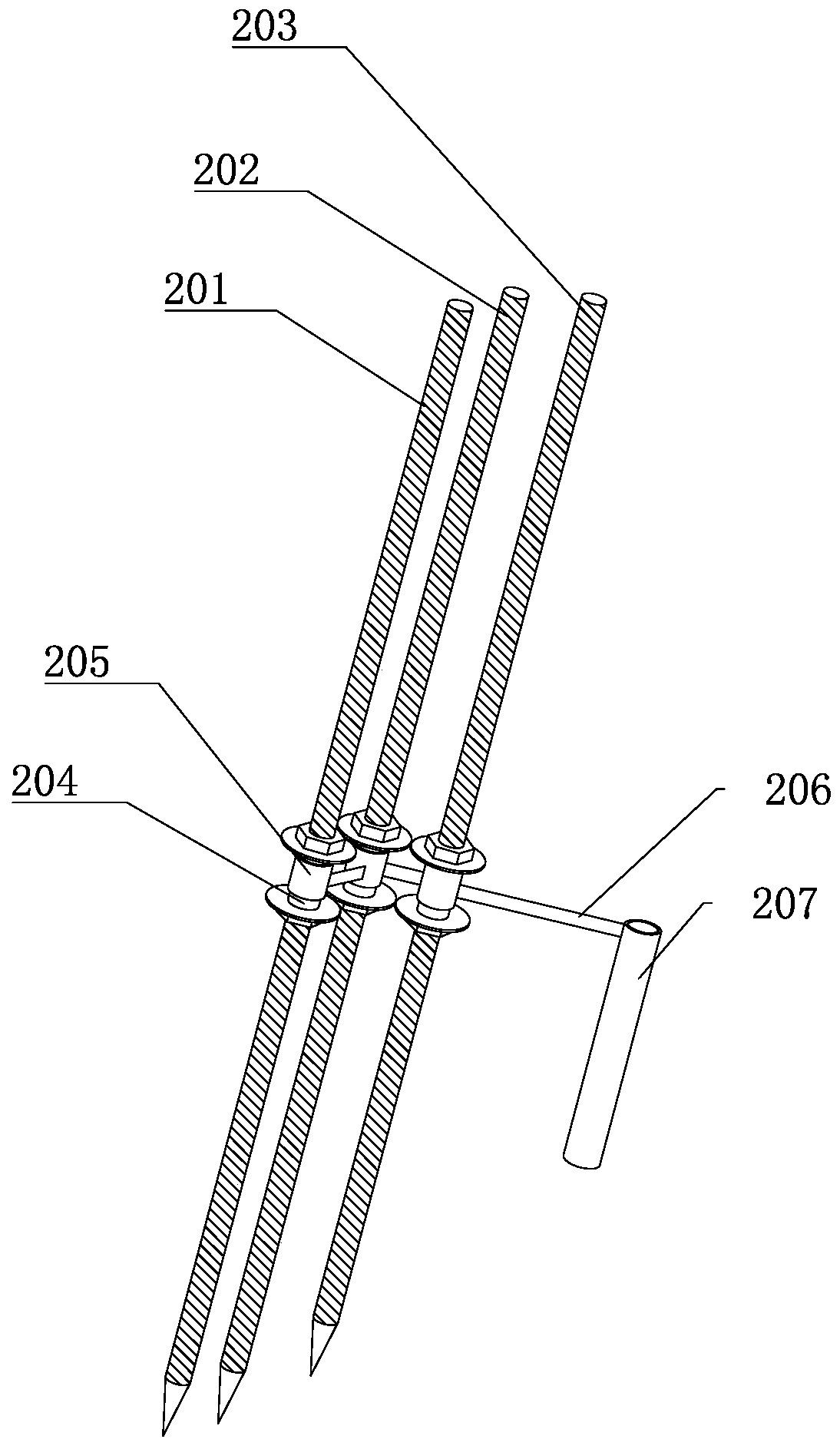 A kind of molten magnesium casting holding furnace