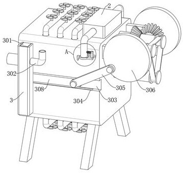 Dustproof heat dissipation type permanent magnet motor