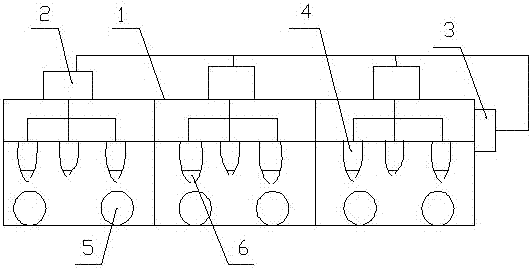 Drying oven structure reducing film surface influence