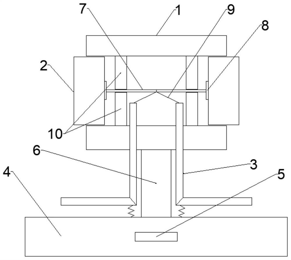 Device for adjusting levelness of junction box in secondary piping