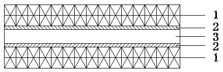 Copper graphite heat dissipation film and preparation method thereof