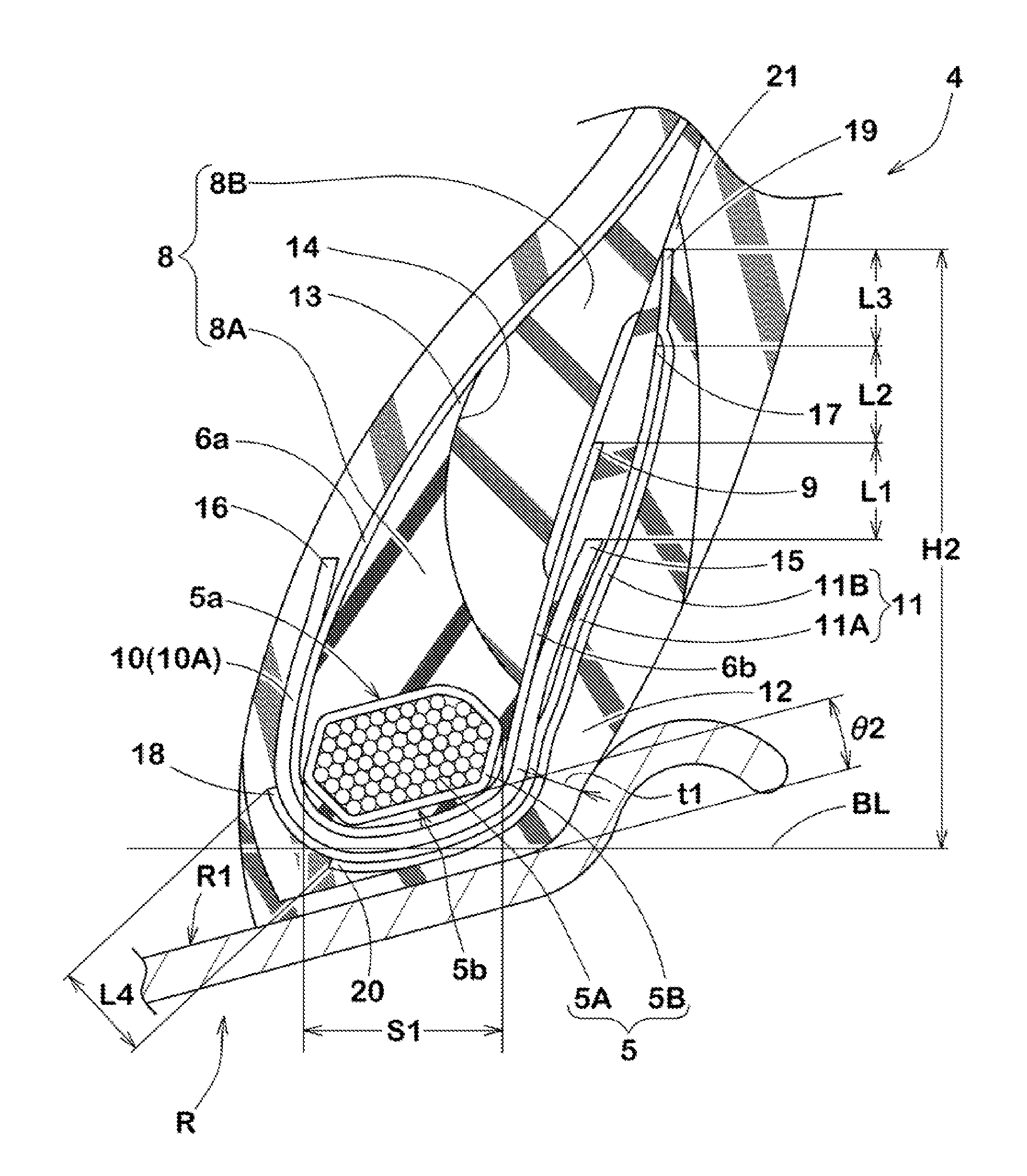 Heavy-duty pneumatic tire