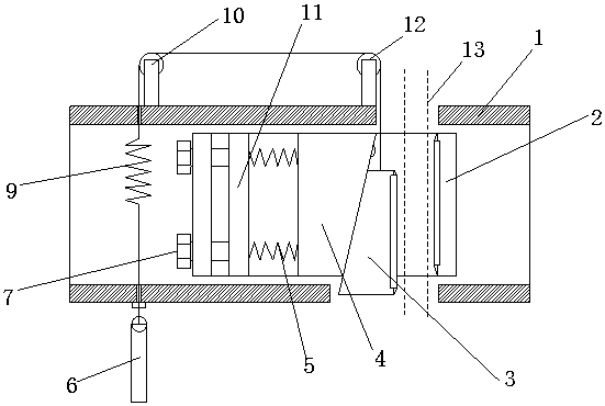 Self-balancing progressive elevator safety gear