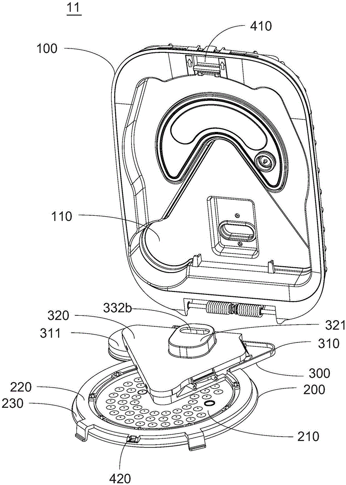 Rice cooker and cover body assembly applied to rice cooker