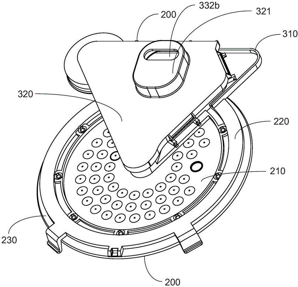 Rice cooker and cover body assembly applied to rice cooker