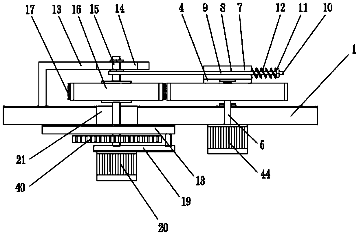 Tipping paper drum wheel device with automatic cleaning function