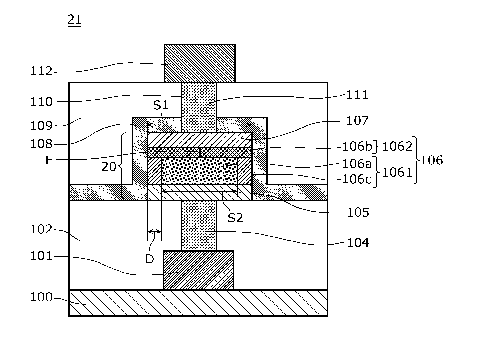 Nonvolatile memory element, nonvolatile memory device, nonvolatile memory element manufacturing method, and nonvolatile memory device manufacturing method