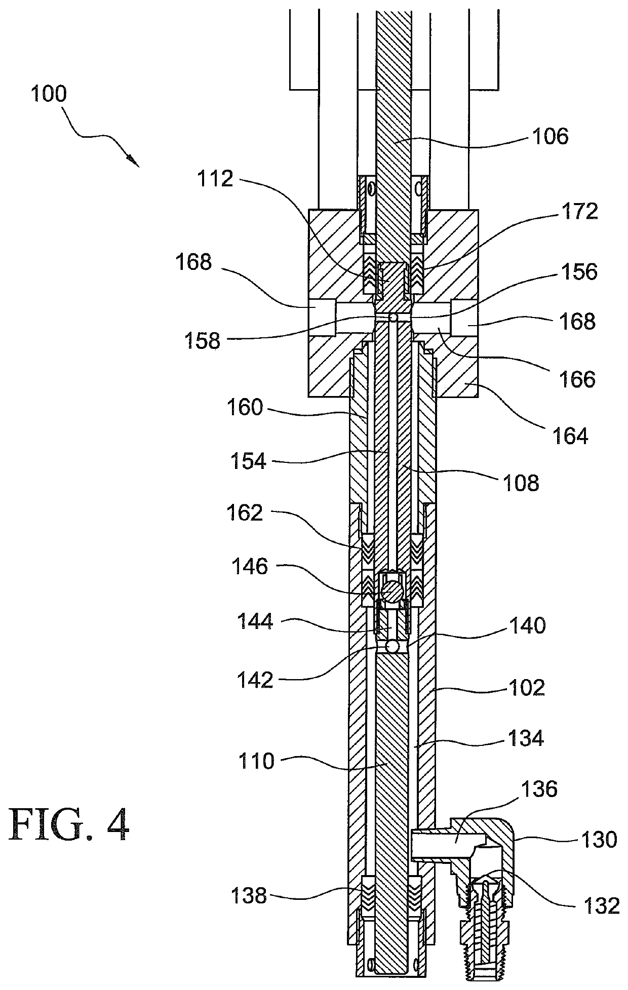 Positive displacement reciprocating pump assembly for dispensing predeterminedly precise amounts of fluid during both the up and down strokes of the pump piston