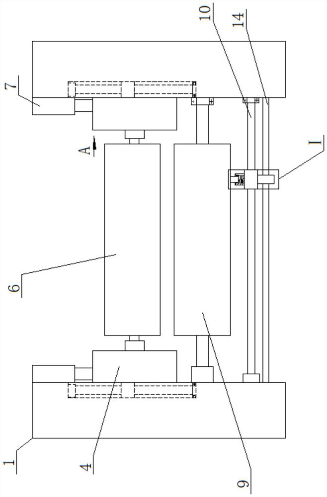 Hot coil box for hot rolling of super austenite corrosion-resistant stainless steel