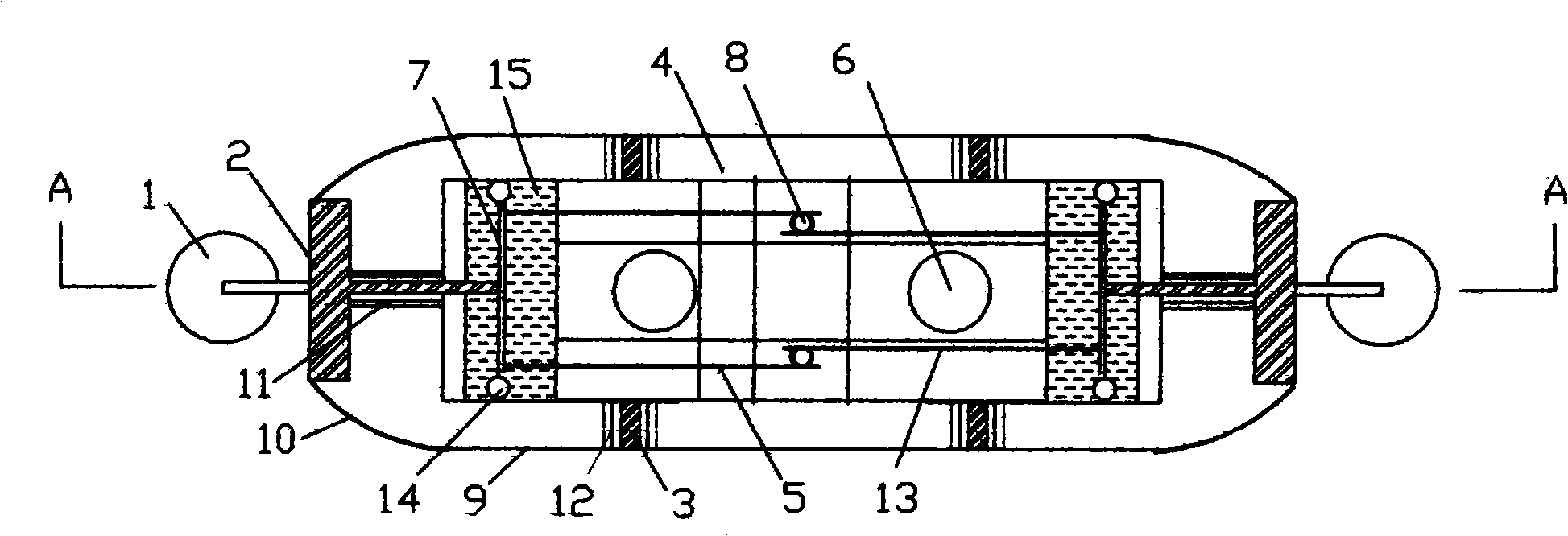 Bridge base pillar protecting device