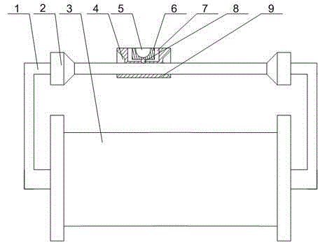 Tension adjusting method for fiber traction laying