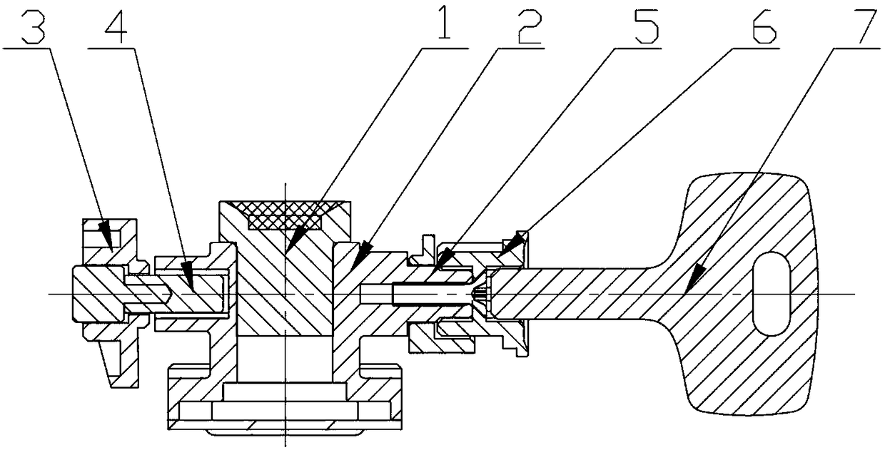 Vehicle-mounted miniature camera pitching angle adjusting mechanism