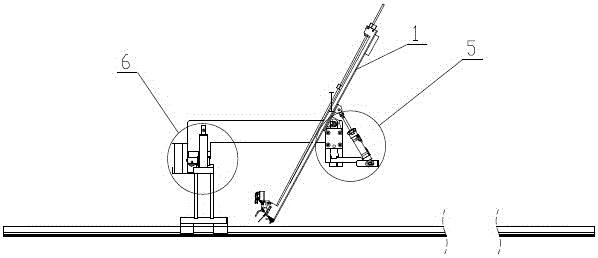 A fin arrangement fixture