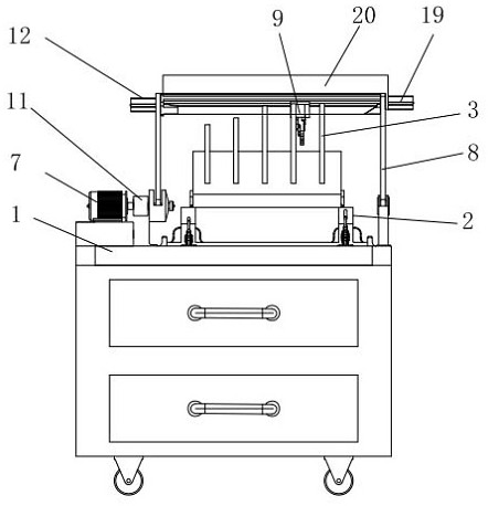 An aircraft throttle lever testing device