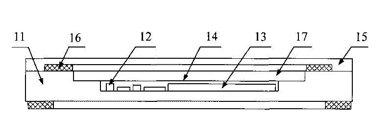 Wholly sealed structure for artificial cochlea implanting device