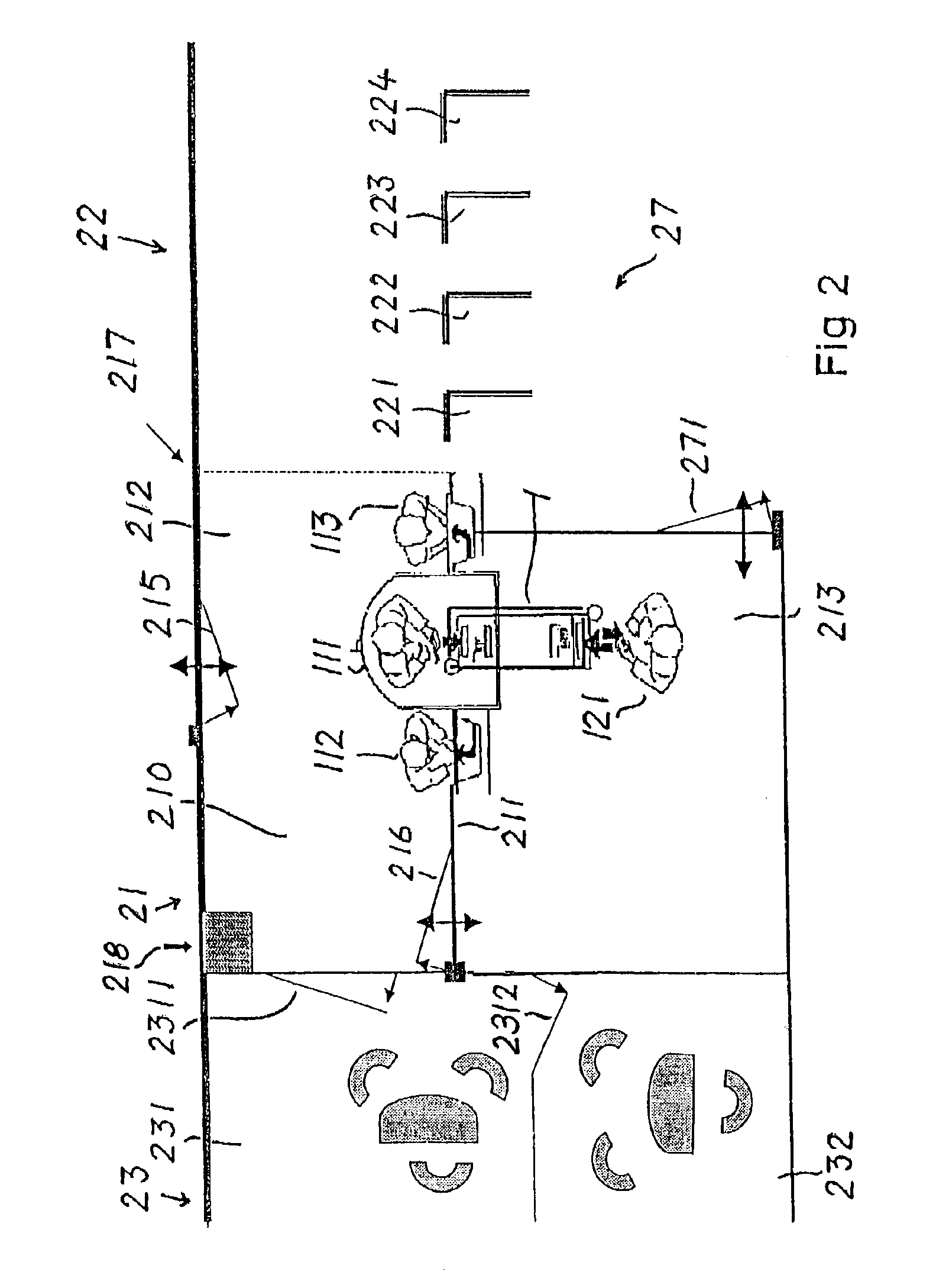 Arrangement of banknote handling machines for the infeed and outfeed of banknotes