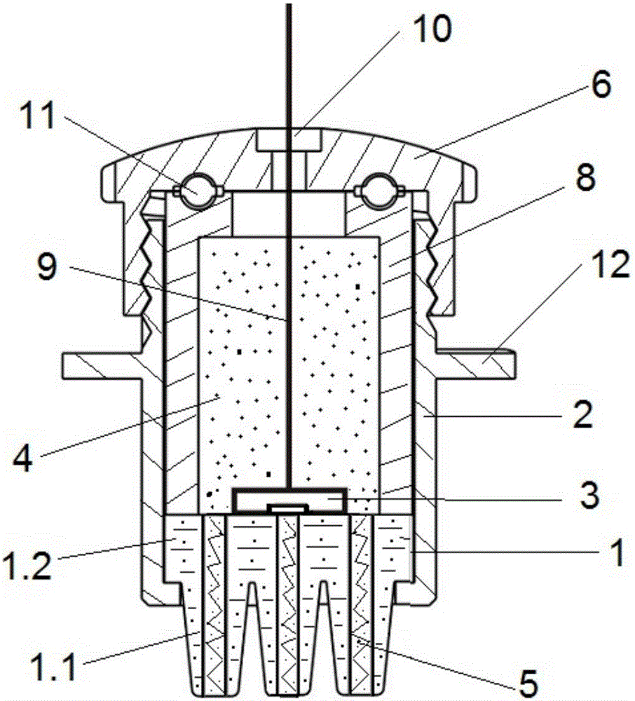 Bio-electrical signal sensor and method using sensor for manufacturing electric signal collecting device