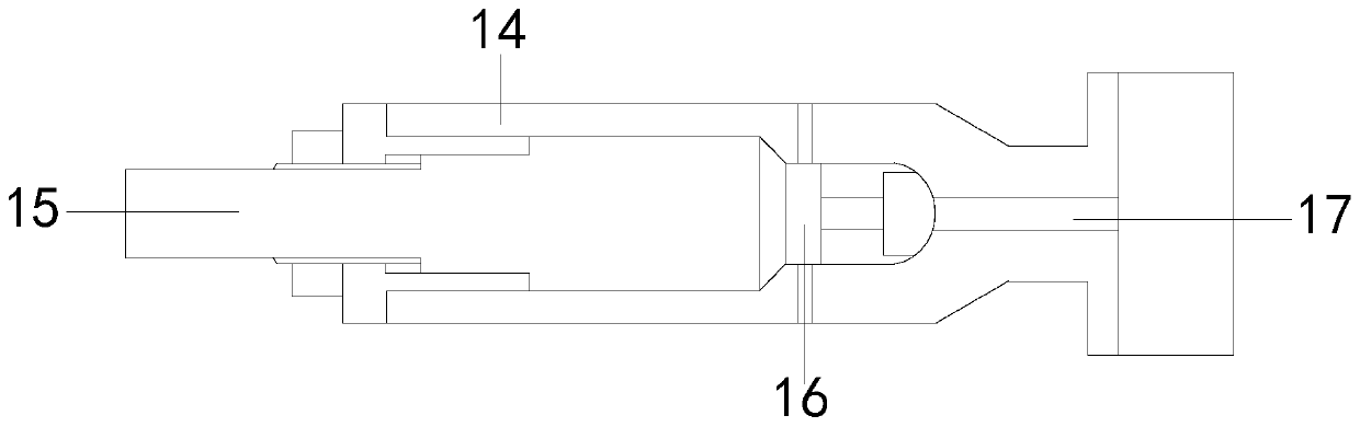 Pneumatic pressing machine for electric engineering