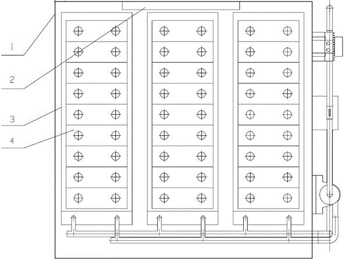 Liquid cooling and heating integrated power lithium battery pack